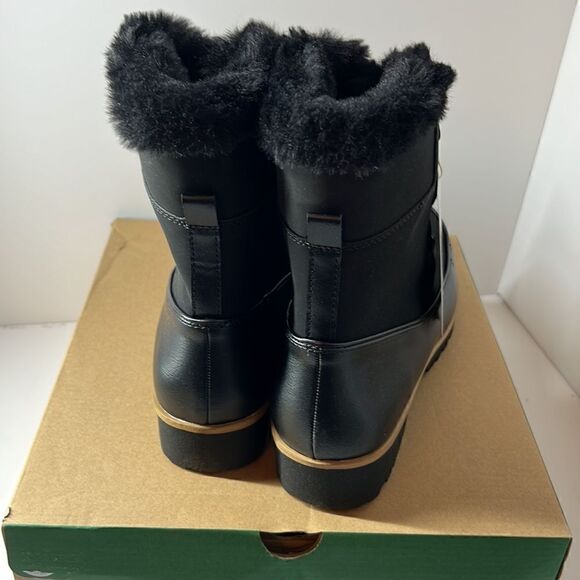 JBU Brunswick Black Winter Boots size 9.5 M - Picture 3 of 5